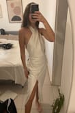 Really nice dress. A little bit big, but the material is super nice. - Nicole S.