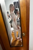 I wanted something different other than my wedding dress (too tight to move around in for dancing) and this works perfectly. Cute and classy, also quite comfortable. Small bust friendly too. - Shannon K.