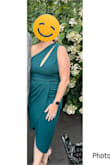 Absolutely perfect dress for a fall wedding. It was comfortable, breathable, and looked great from the beginning of the night to the end. I was a little worried about the cutout, but it was nothing some nipple covers and a little fashion tape couldn't handle. - Megan M.