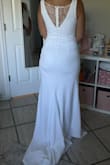 This dress is amazing! Fits perfectly. I felt like I looked skinny with it, [and] I have a 9 month old baby. - Isabel R.