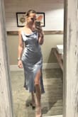 I bought this dress for a wedding I was attending, and it was perfect! It's very lightweight and comfortable. The straps are adjustable which was a must for me! I love this dress and got so many compliments! - Keiren P.