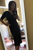 I dressed this up with some sparkling jewelry and shoes. It is so comfortable. I would it to a wedding and it was perfect. Lulus never disappoints. I'd buy it in other colors if available! - Roisin Q.