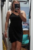 I love this dress, and I got it at a really good price!! Fit my figure very well - Brianna K.