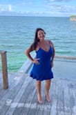 I ordered a few sizes, and the X-Large was perfect. Quality is great, and it has adjustable straps. - Bonnie B.