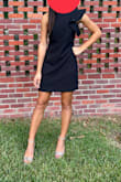 Fits great. So classy. Tag says hand wash only. Washed on delicate and dried low heat. Came out just fine! - Robyn S.