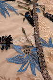 This dress is gorgeous.  The photos do not show the beautiful detail. The stunning beading and wonderful embroidery are breathtaking.  I highly recommend buying this dress. - Aleesha K.