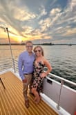 Fits nicely at top and easy to adjust straps. Could have been a little more stretchy and snug in hips but still flattering! Comfortable!! - Andrea K.