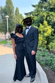 This beautiful dress received many compliments. I loved it so much and hope to wear it again. It was perfect for a classy wedding. - Donna F.