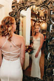 Absolutely thrilled with this dress. It fit perfectly, and I was able to move freely all night long. The open back looks amazing and is not too revealing. - Megan M.