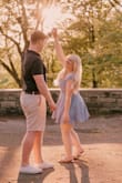 Wore this for my engagement photos, and love the quality of this dress. Might need to order in more sizes. So flattering. - Alexa V.