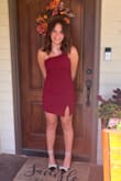 This dress was just what I thought. Simple but stunning! Shoes were also perfect! - Brenna S.