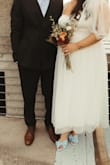 This dress is so beautiful and flattering! I wore this for my elopement and it was absolutely perfect! - Meagan O.
