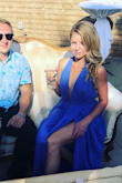 I'm in love with this dress. It's my go-to casual yet classy dress for weddings. It's so comfortable and easy to dance in, even works without a bra. The color is perfect and gets tons of compliments. I 100% recommend it! - Sophia P.