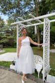 Good quality. A nice dress that fits me. True to size. - Carmela B.