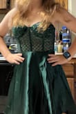 I love it. It shipped super fast. It's so pretty and doesn't have metal on the top so even more comfortable. It can be strapless and has sticky stuff around the top to make sure it doesn't fall off. No glitter either. So worth it. I'm in love. - Izabella M.