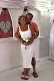 This dress was amazing to have a 5-minute Vegas wedding! I have gotten a million compliments, and couldn't have felt more confident in it! - Scotti E.