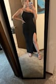 Love this black dress, thick material and nice overall fit. - Molly B.