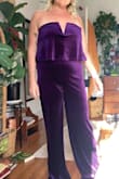 I definitely needed a complicated bra to keep the boobs pushed up. I wish the flowy part on top was more flowy (more fabric) and I wish the fitted part (waist/hips was more fitted) the pants are also too long and I'll need to get them hemmed. - Johannah C.