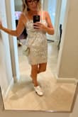 I ordered this dress for Beyoncé's concert. She requested that everyone wear silver, and this dress was a showstopper. Very comfortable! - Lauren T.