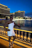 I wore this dress for a night out with my girlfriends in Vegas. I received a lot of compliments with this dress. Good material, a little stretchy, and well designed. Very pretty dress. I am on the waitlist for the red color. Hope I get it before my next trip. - AGNES M.