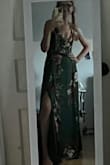 This dress is so comfortable! It's super long, but with heels on, I can easily wear it. I love how it's silky and not too heavy. I ordered this for a wedding in North Carolina next month, and it's absolutely gorgeous and perfect!! I couldn't be happier - Gwen C.