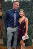 This dress is gorgeous! I love the material and the color. I did have to get alterations in the bust area but after that, the dress fit perfectly! I wore it to a fall wedding and I highly recommend it! - Hannah T.