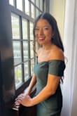 I felt beautiful and that this dress fit so well! - Lani M.