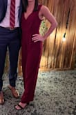 I love this jumpsuit. The top portion was a bit big and I had to get that portion tailored but otherwise, I love it! - Jacqueline B.