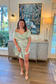 This dress was a stunner at my homecoming dance! I received so many compliments. It was so easy to steam it to perfection. The quality was amazing and did not disappoint. I wouldn't change a thing about it! - Jennifer P.