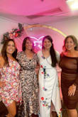 I loved this dress. I originally ordered a medium and had to size up! Glad that I did. It fit great. - Amy L.