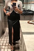 Super flattering. I really love the skirt. You can also move it so the slit is either on the side or in the front. In my picture, the slit is in the front. - Shruti K.