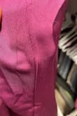 I love the fit of the dress. Very flattering. It came very wrinkled. It has a small stain on it, and the one seam is loose with threads. I will have to pay to get it cleaned and steamed and find someone to fix the seam. - Tracy H.