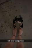 I bought these heels for homecoming and they were perfect looks-wise. I wore them to take photos before the dance and planned to wear them to the dance, but while we were taking photos the strap that connected my foot to the heels just broke off. I wore them for 20 mins. - Fallon B.