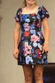 Very pleased with the dress. My daughter immediately said how well constructed it was. The dress came on time. It was very beautiful. Loved the fabric. It was lined and had good structure. It was a bit loose around the waist (my daughter is pretty thin), so I made a belt that added a great touch to the dress. To add a bit of length and to give it a personal touch, we added a piece of lace to the bottom. It turned out great. She received many compliments. Definitely a wise purchase. - Stacy T.