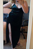 This dress fit perfectly and shipped super quickly for my last-minute attendance at a gala! Really nice quality and fits comfortably. Pick this up!!! - Kendall J.