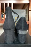 Summary: These shoes are low quality and run large. I purchased these for a work event, but they were uncomfortable and oversized, so I went with a different brand. Quality: The back part of the heel is too long (see photo), the material is scratchy around the back and ankle strap, and the front strap is too large. Also, the black color is not as dark as I expected. Size: I can usually wear a size 5.5 or 5, but a Lulu's size 5 ran large for me. This purchase was really frustrating! I bought size 5 shoes in two brands - the other was too small while these were too large! - Katherine H.