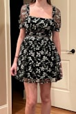 This dress is amazing! It's absolutely beautiful and the details make it stand out. It is comfortable and I can wear a regular bra with it. A+++! - Julie L.