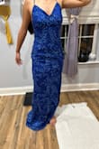 Too loose in the chest and waist. It was a really pretty color though! - Sandra M.