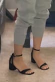 I rarely wear heels unless there is a formal event. I like how it is a block heel so I won't be struggling to keep balance. I decided on these shoes for my wedding this year in November! I've been breaking them in by wearing them on nights out. They're exactly how they look in the picture! - Rachel A.