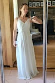The fit is fabulous! I'm short and the dress is slightly long, but heels would make it fit perfectly. - Carrie A.