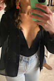 OBSESSED is an understatement! My husband's jaw hit the floor. So so flattering and tall girl friendly! - Kate B.