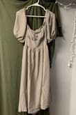 I love the style and print of this dress. The only thing (probably my fault) is that the sleeves are slightly too big but I'll make it work! - Melissa W.