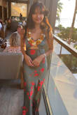 It was a great birthday outfit. It is sexy and comfy. Material is smooth and looks very feminine, expensive, and vibrant. Perfect for Hawaii setting. It fits great. - Janice S.