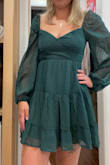 I absolutely live this dress! It fits perfectly and the fabric is so good quality! - Sara-philippe B.