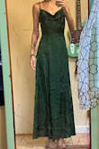 I like the dress and the color. The length is perfect for tall people, especially in heels. The only complaint I have is the draped/cowled collar/neckline. It's very difficult to style without looking frumpy. I have a small chest so it may work better for people with a larger chest. So 8/10! - Hilary G.