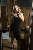 I'm 5'6, between 165 to 170 pounds normally, and 36DDD and 38DDD bra size. I wore this for a night out with some friends. - Angelica K.