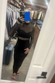 This dress is everything. It's stretchy, comfortable, and with thick enough fabric that you feel supported. I love the mesh and can't wait to wear it for my birthday! - Terra R.