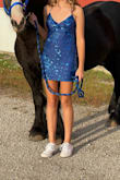 I bought this for my daughter to wear to HoCo. It fits true to size very comfortably. Loved the options for try-on and free returns. Excellent customer service! - Cheryl K.