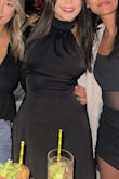 Very tight in my waist but very pretty. I got it in small and I'm a 34B, 5'3". I wear a 4-5 in pants. - Natalia S.