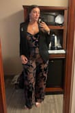 I bought this to rock to multiple weddings and an upcoming upscale casual work event. One wedding down and I'm digging it! I had to have the top altered as it was wayyy too big, but fits me perfectly on the bottom (where my pear-shaped honeys at?!). The top was coming down a bit so I may have to get some sort of double-sided boob tape for the next wedding. The boning on the sides also was poking out and hitting my boob. But I looked great and felt myself! - Alexa T.